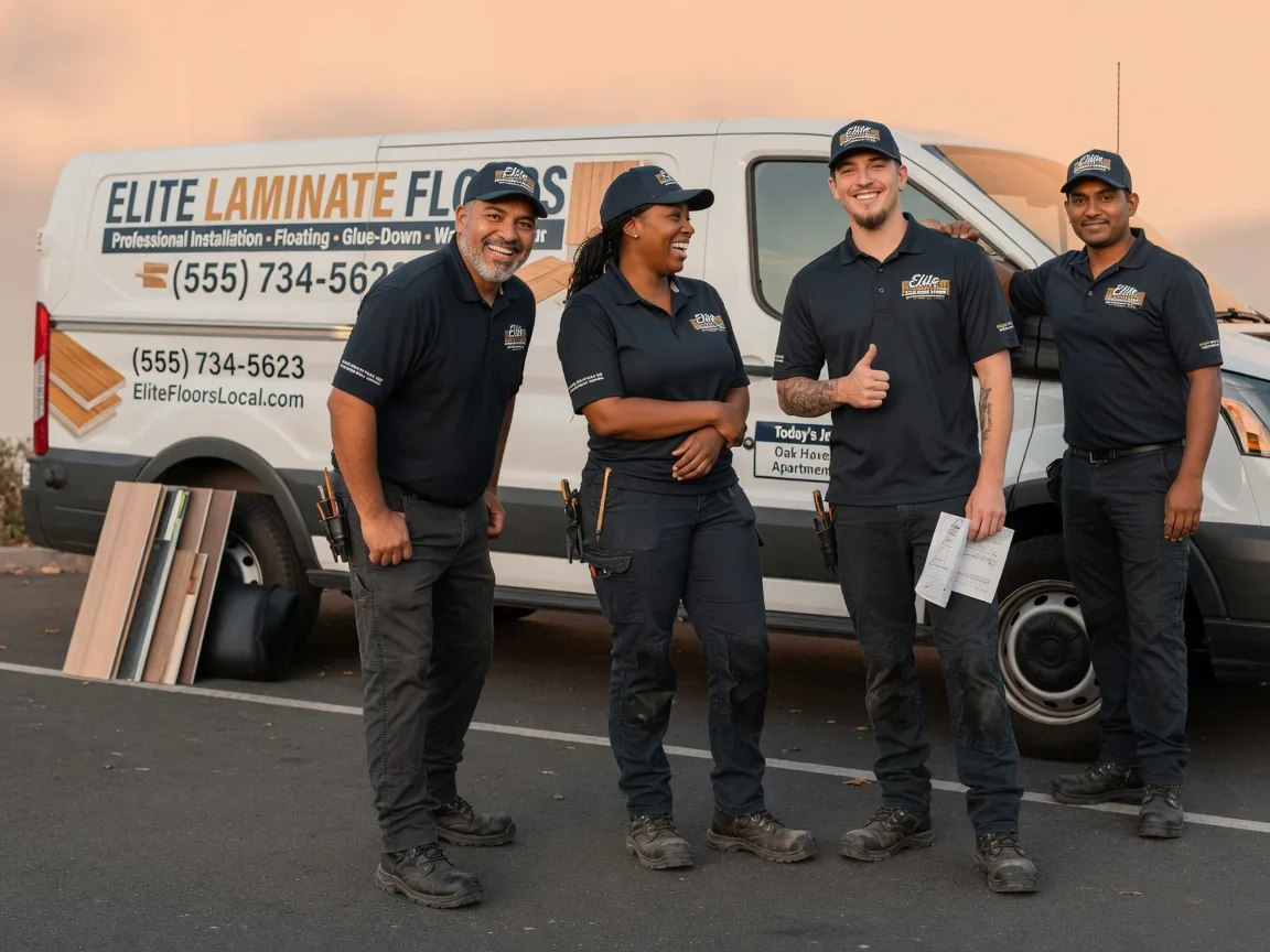 Laminate flooring installation company in Gladstone, IL